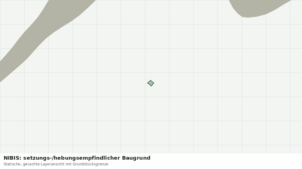 Statische Kartenansicht: NIBIS: setzungs-/hebungsempfindlicher Baugrund