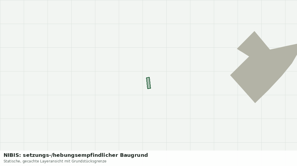 Statische Kartenansicht: NIBIS: setzungs-/hebungsempfindlicher Baugrund