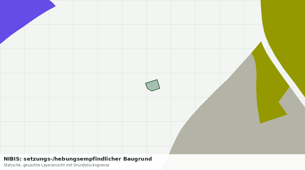 Statische Kartenansicht: NIBIS: setzungs-/hebungsempfindlicher Baugrund