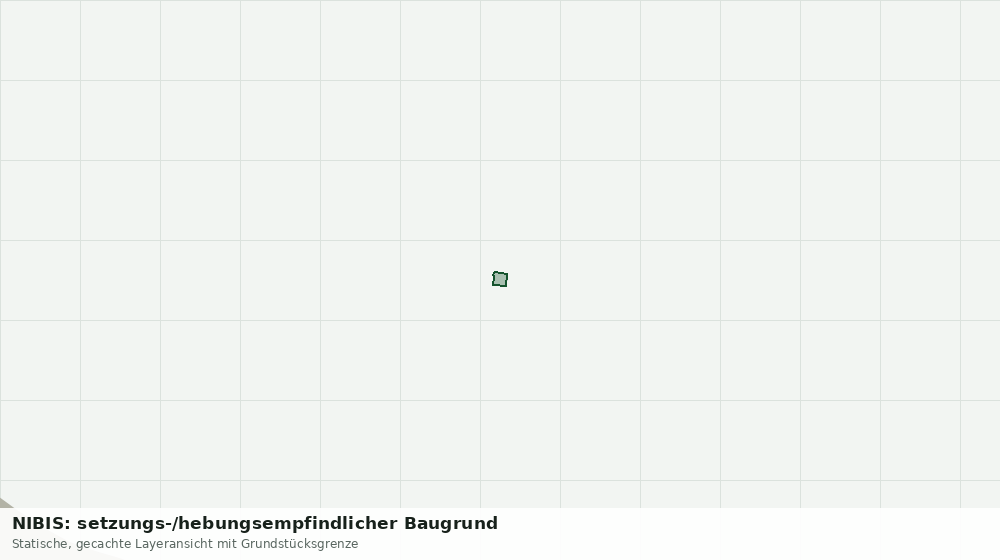 Statische Kartenansicht: NIBIS: setzungs-/hebungsempfindlicher Baugrund