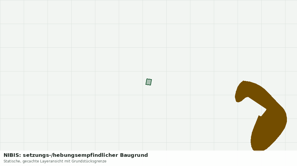 Statische Kartenansicht: NIBIS: setzungs-/hebungsempfindlicher Baugrund