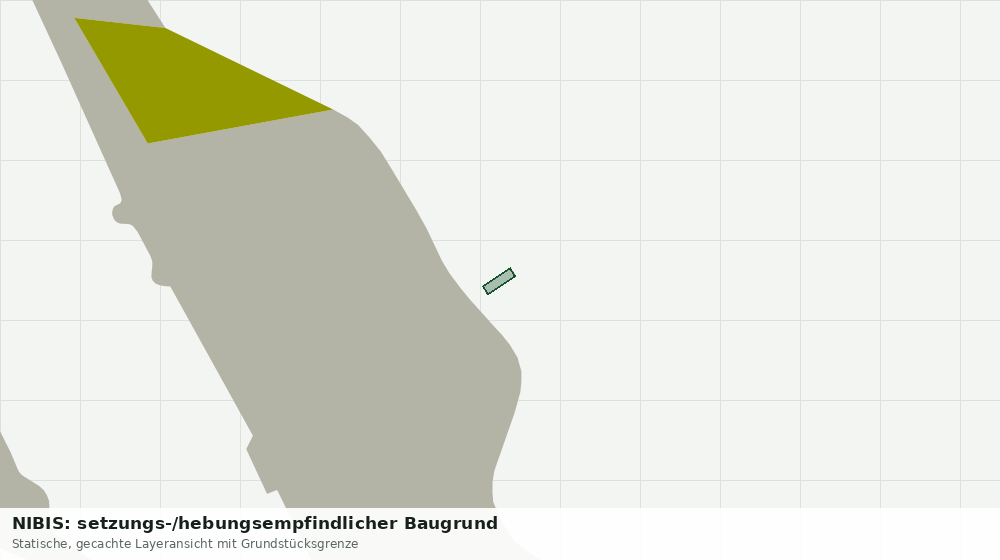 Statische Kartenansicht: NIBIS: setzungs-/hebungsempfindlicher Baugrund