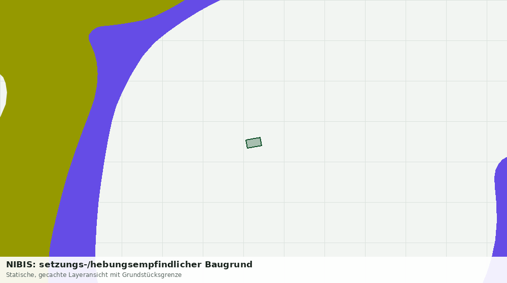 Statische Kartenansicht: NIBIS: setzungs-/hebungsempfindlicher Baugrund