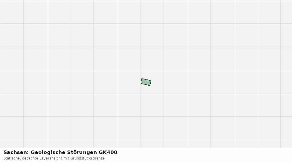 Statische Kartenansicht: Sachsen: Geologische Störungen GK400
