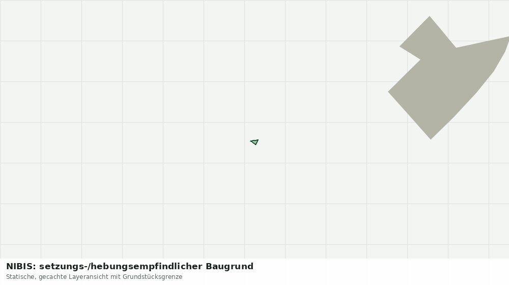Statische Kartenansicht: NIBIS: setzungs-/hebungsempfindlicher Baugrund
