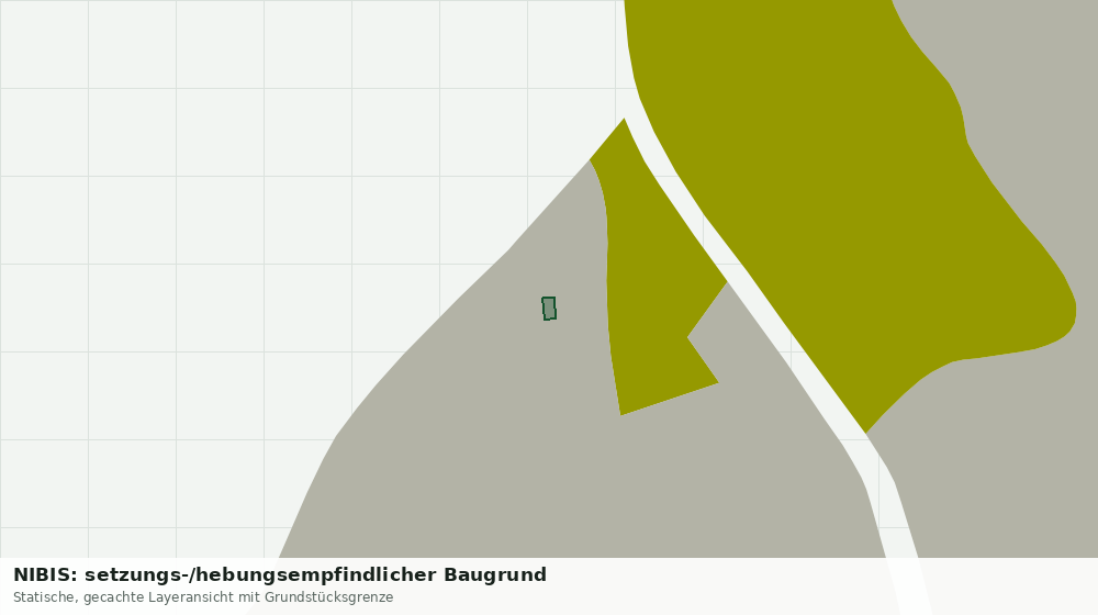 Statische Kartenansicht: NIBIS: setzungs-/hebungsempfindlicher Baugrund