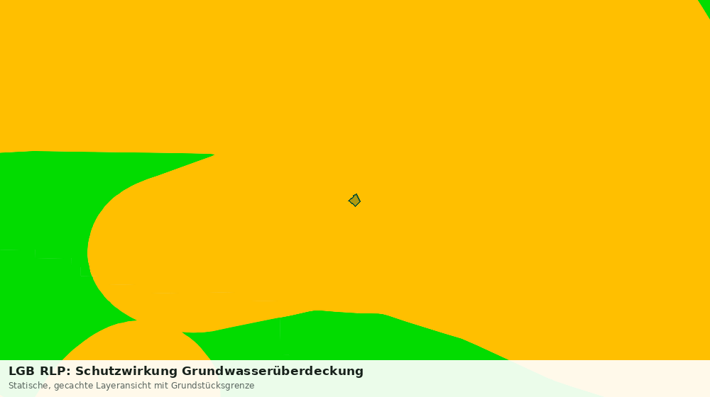 Statische Kartenansicht: LGB RLP: Schutzwirkung Grundwasserüberdeckung
