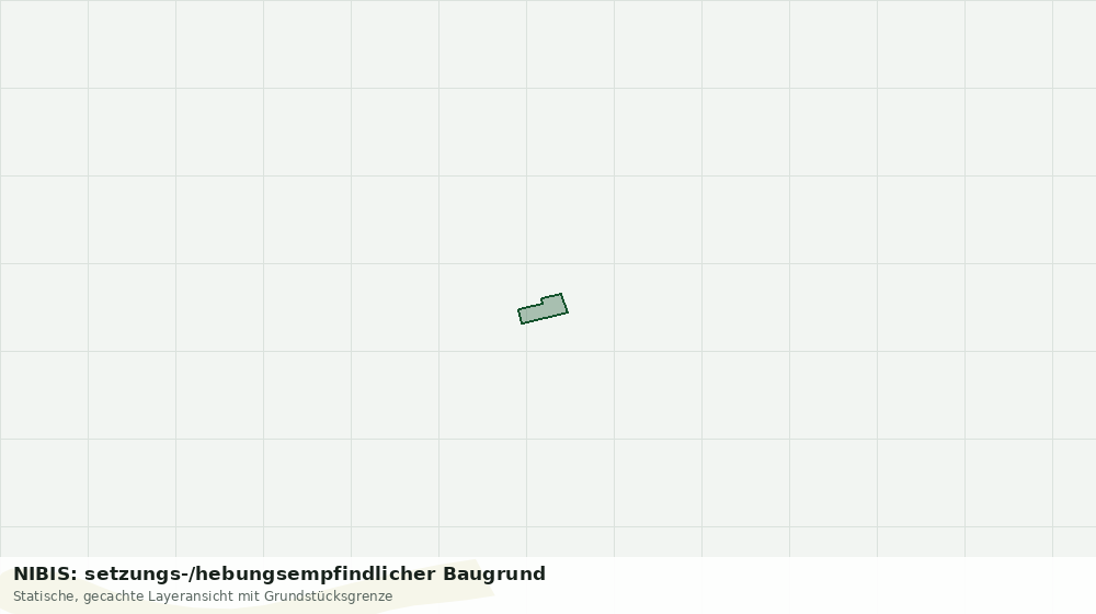Statische Kartenansicht: NIBIS: setzungs-/hebungsempfindlicher Baugrund