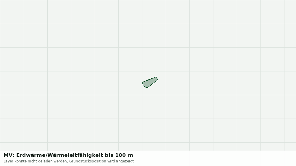 Statische Kartenansicht: MV: Erdwärme/Wärmeleitfähigkeit bis 100 m