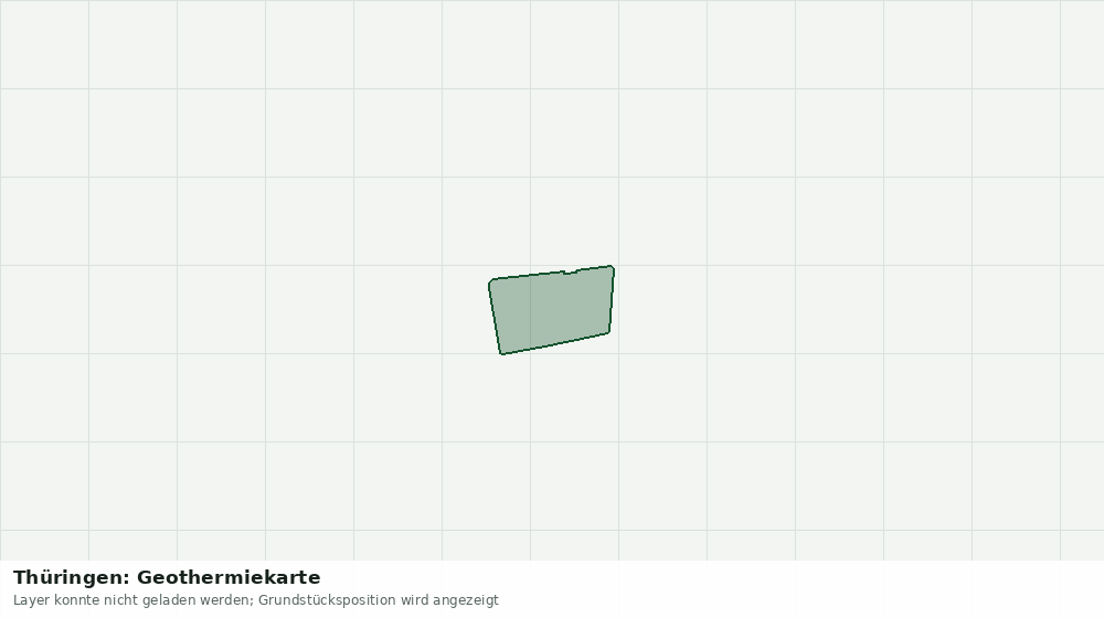 Statische Kartenansicht: Thüringen: Geothermiekarte