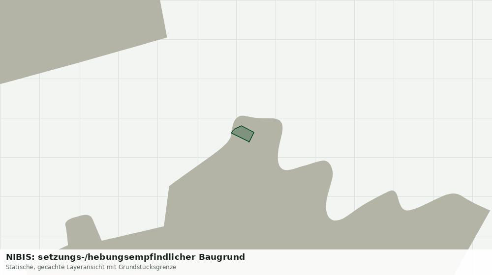 Statische Kartenansicht: NIBIS: setzungs-/hebungsempfindlicher Baugrund