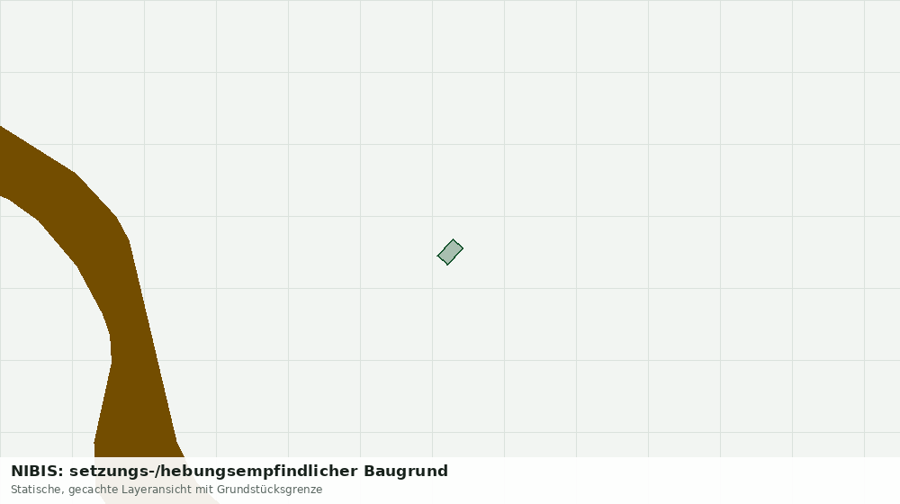 Statische Kartenansicht: NIBIS: setzungs-/hebungsempfindlicher Baugrund