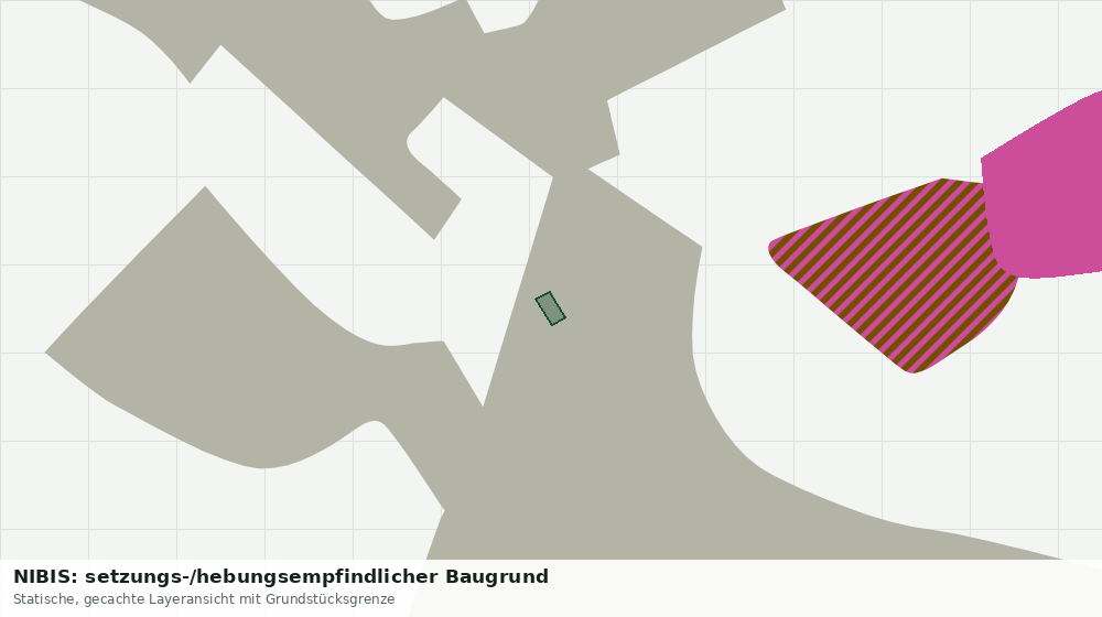 Statische Kartenansicht: NIBIS: setzungs-/hebungsempfindlicher Baugrund