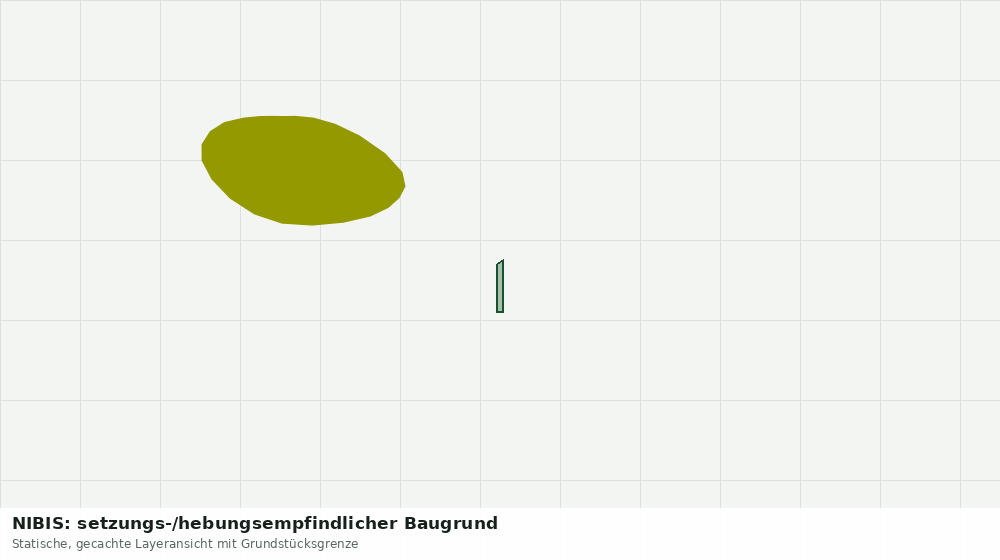 Statische Kartenansicht: NIBIS: setzungs-/hebungsempfindlicher Baugrund