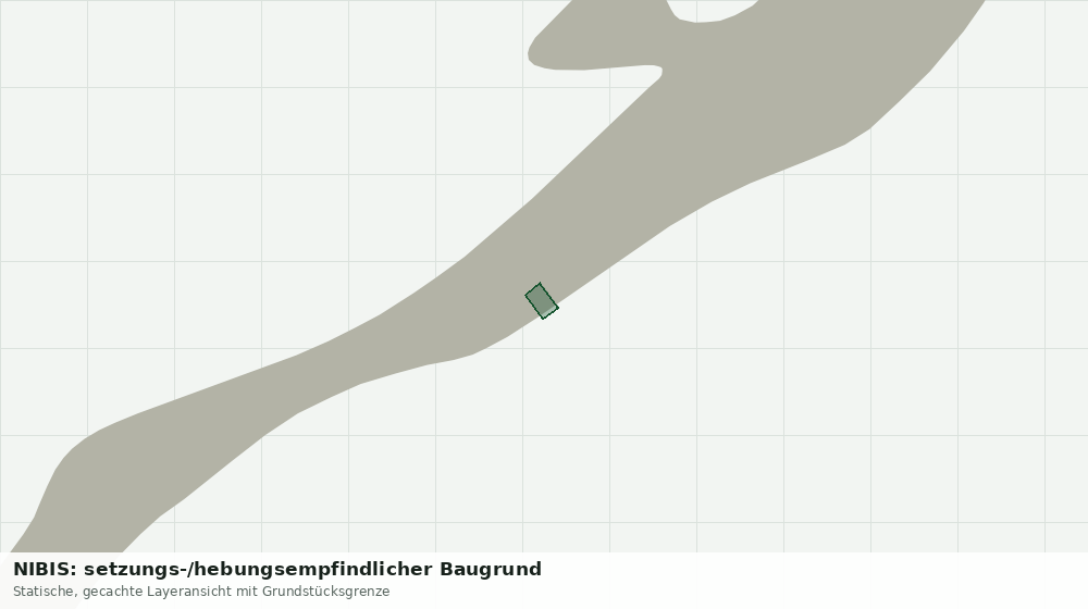 Statische Kartenansicht: NIBIS: setzungs-/hebungsempfindlicher Baugrund