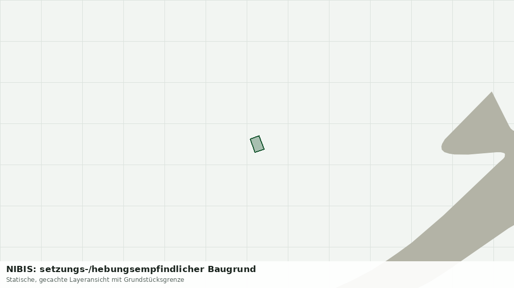 Statische Kartenansicht: NIBIS: setzungs-/hebungsempfindlicher Baugrund