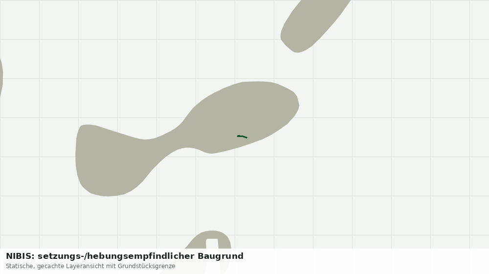 Statische Kartenansicht: NIBIS: setzungs-/hebungsempfindlicher Baugrund