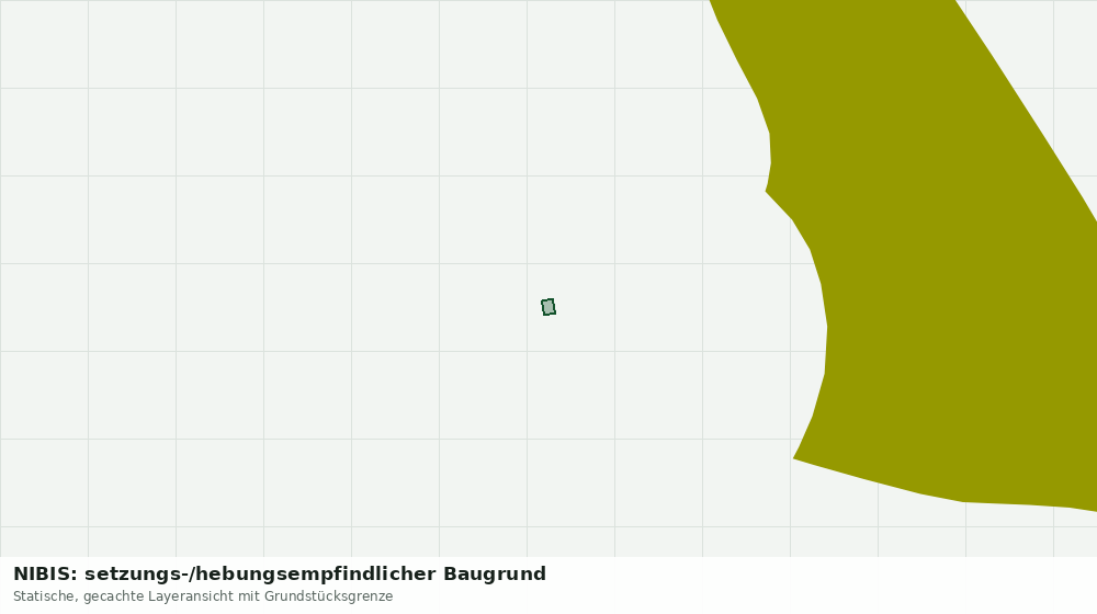Statische Kartenansicht: NIBIS: setzungs-/hebungsempfindlicher Baugrund