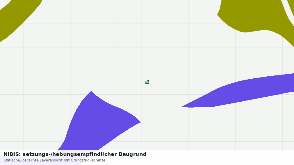 Statische Kartenansicht: NIBIS: setzungs-/hebungsempfindlicher Baugrund