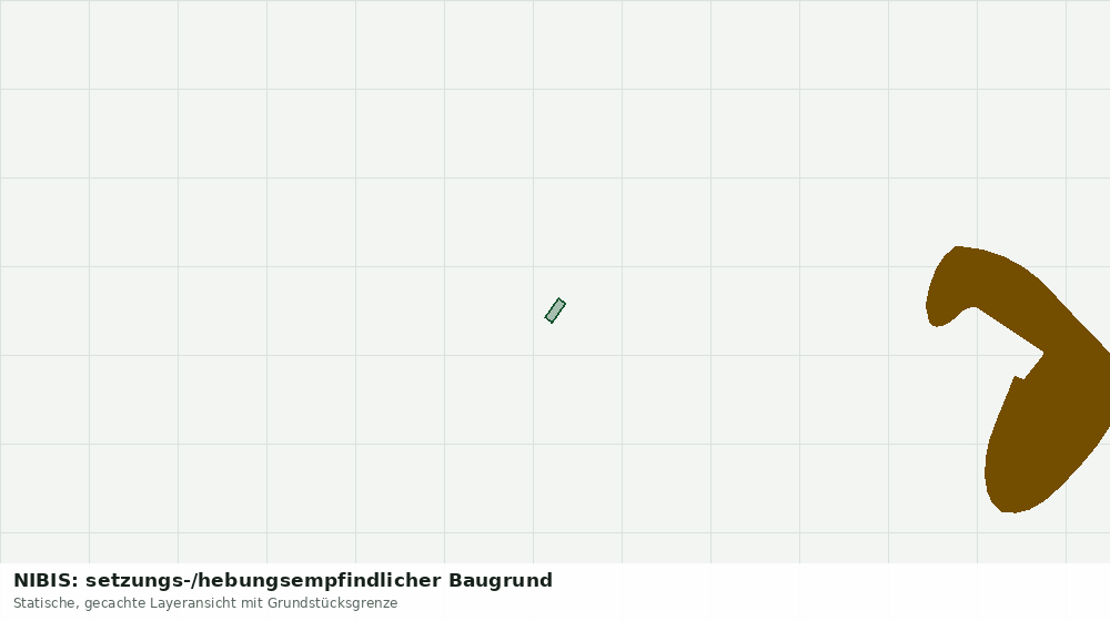 Statische Kartenansicht: NIBIS: setzungs-/hebungsempfindlicher Baugrund