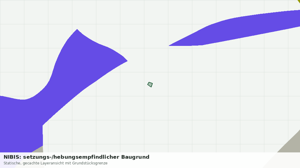 Statische Kartenansicht: NIBIS: setzungs-/hebungsempfindlicher Baugrund