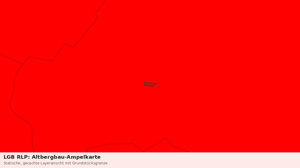 Statische Kartenansicht: LGB RLP: Altbergbau-Ampelkarte