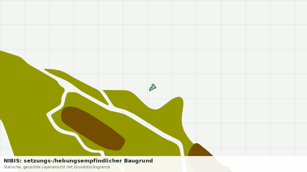 Statische Kartenansicht: NIBIS: setzungs-/hebungsempfindlicher Baugrund