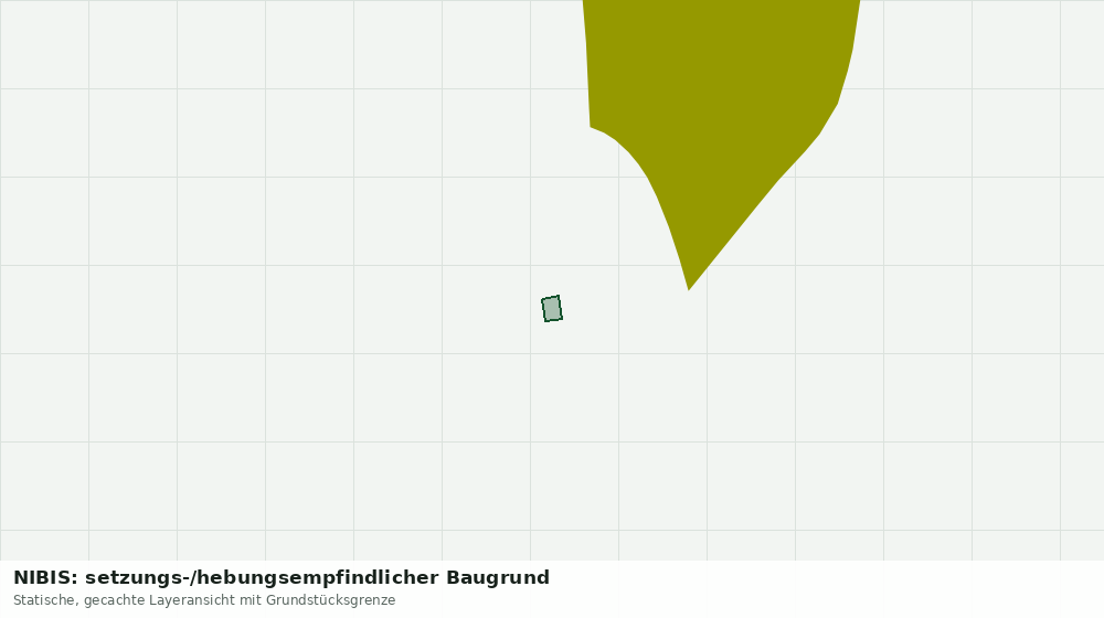 Statische Kartenansicht: NIBIS: setzungs-/hebungsempfindlicher Baugrund