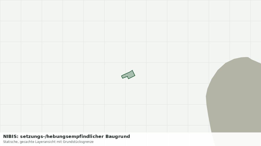 Statische Kartenansicht: NIBIS: setzungs-/hebungsempfindlicher Baugrund
