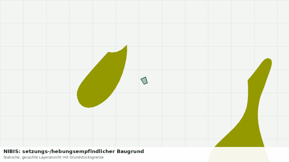 Statische Kartenansicht: NIBIS: setzungs-/hebungsempfindlicher Baugrund