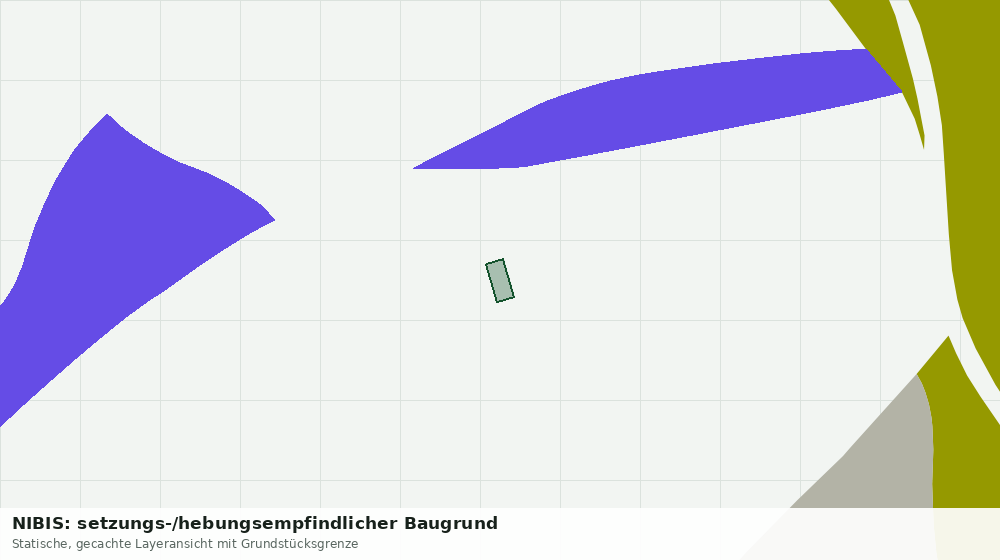 Statische Kartenansicht: NIBIS: setzungs-/hebungsempfindlicher Baugrund