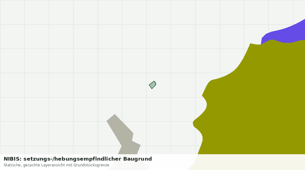 Statische Kartenansicht: NIBIS: setzungs-/hebungsempfindlicher Baugrund