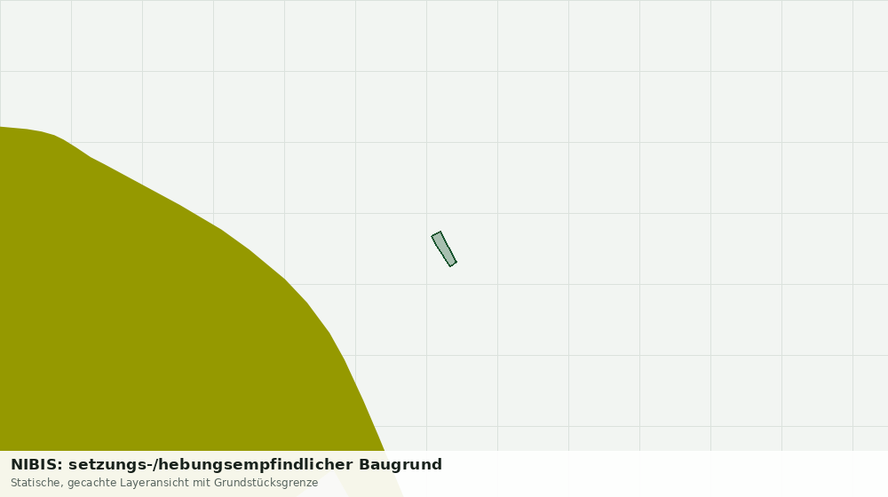 Statische Kartenansicht: NIBIS: setzungs-/hebungsempfindlicher Baugrund