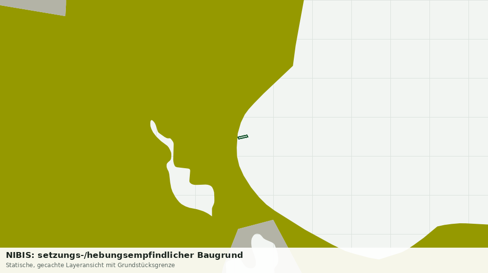 Statische Kartenansicht: NIBIS: setzungs-/hebungsempfindlicher Baugrund