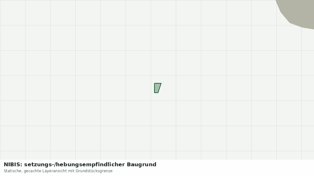 Statische Kartenansicht: NIBIS: setzungs-/hebungsempfindlicher Baugrund