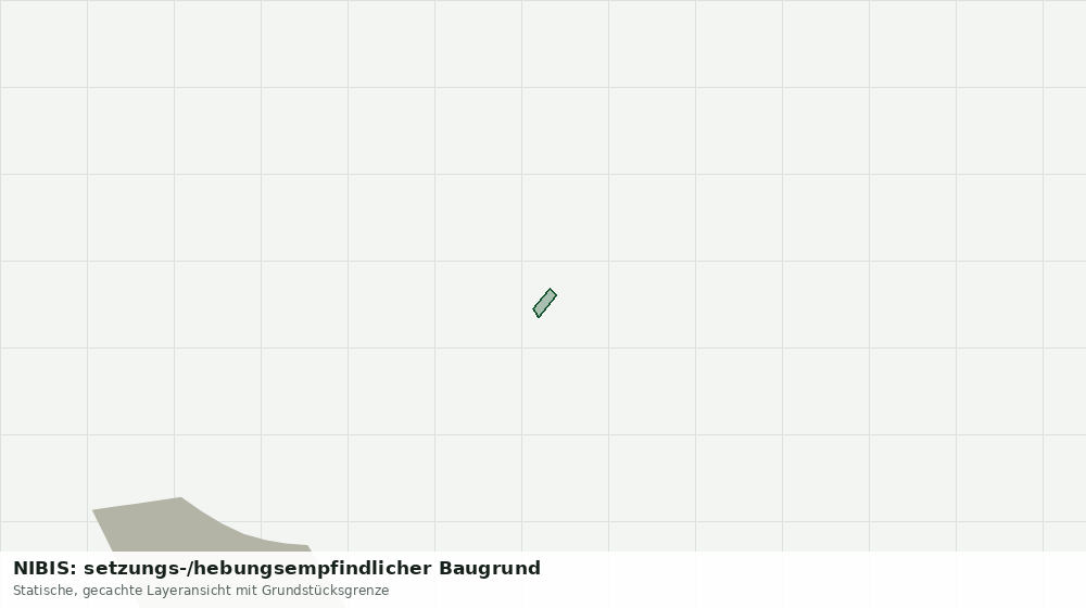 Statische Kartenansicht: NIBIS: setzungs-/hebungsempfindlicher Baugrund