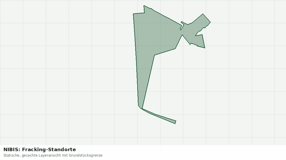 Statische Kartenansicht: NIBIS: Fracking-Standorte