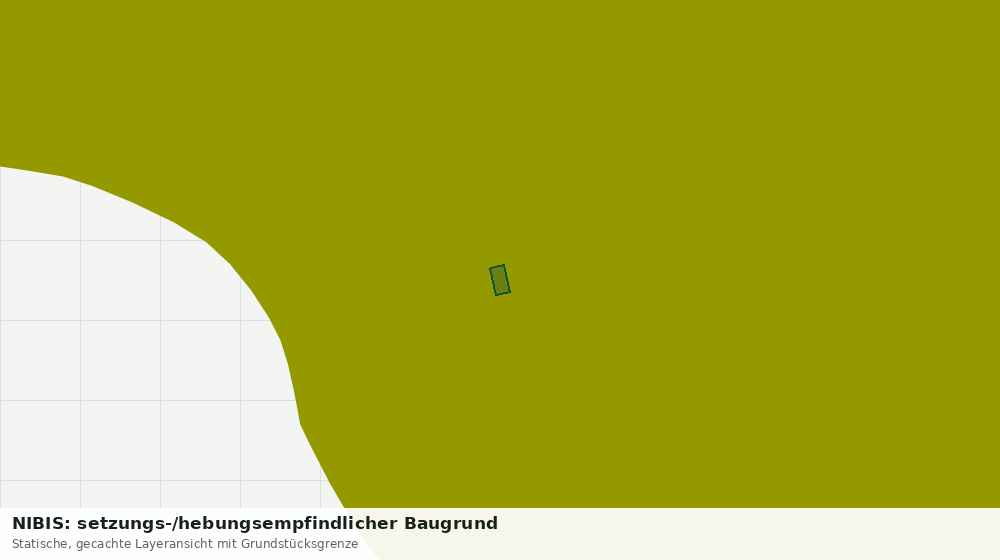 Statische Kartenansicht: NIBIS: setzungs-/hebungsempfindlicher Baugrund