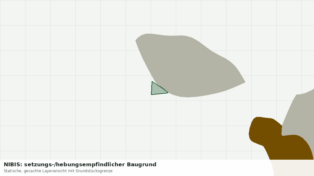 Statische Kartenansicht: NIBIS: setzungs-/hebungsempfindlicher Baugrund
