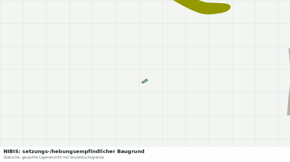 Statische Kartenansicht: NIBIS: setzungs-/hebungsempfindlicher Baugrund