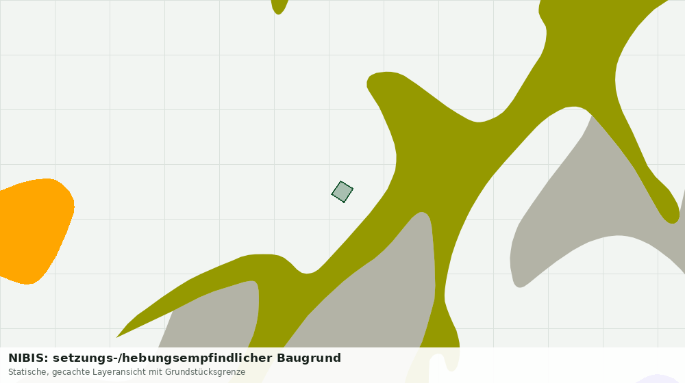 Statische Kartenansicht: NIBIS: setzungs-/hebungsempfindlicher Baugrund