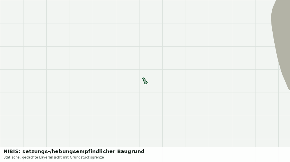 Statische Kartenansicht: NIBIS: setzungs-/hebungsempfindlicher Baugrund