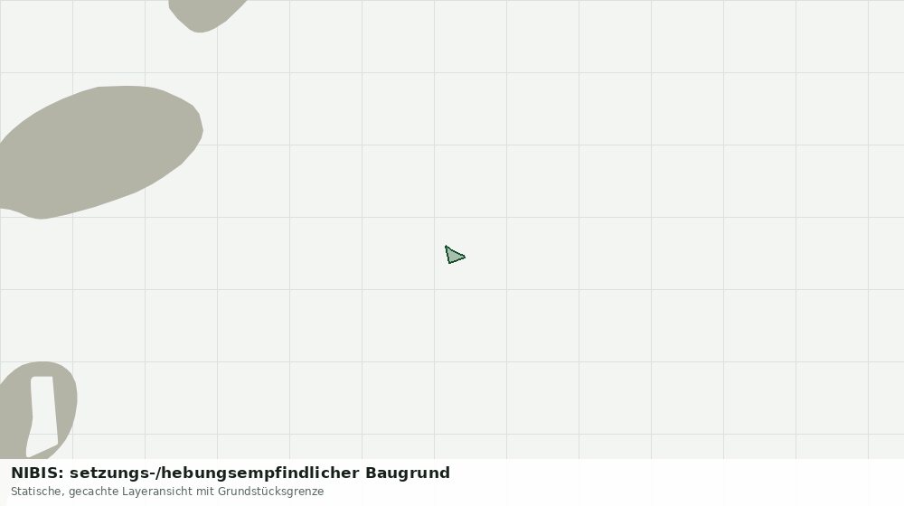 Statische Kartenansicht: NIBIS: setzungs-/hebungsempfindlicher Baugrund