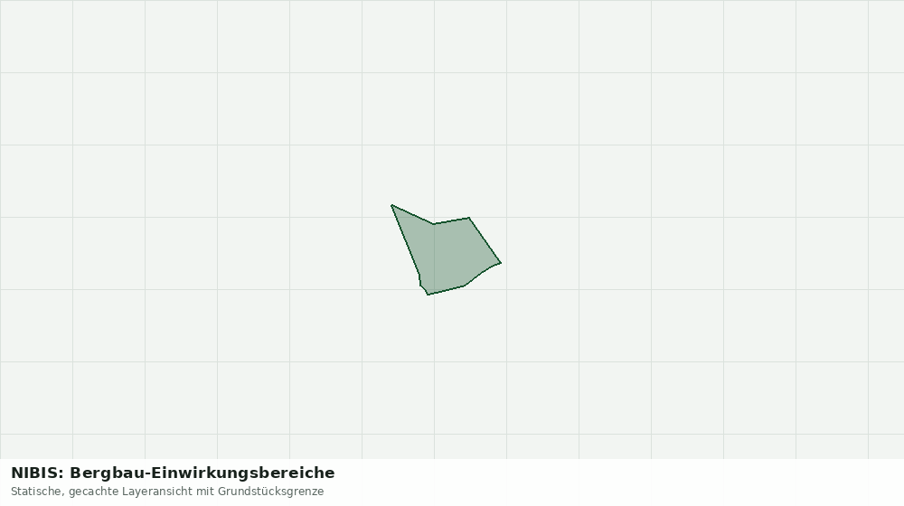 Statische Kartenansicht: NIBIS: Bergbau-Einwirkungsbereiche