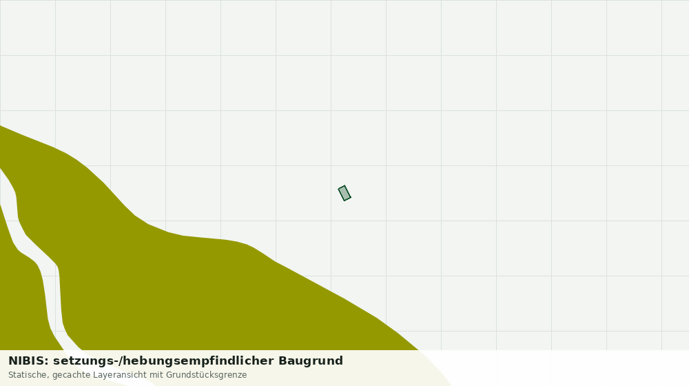 Statische Kartenansicht: NIBIS: setzungs-/hebungsempfindlicher Baugrund