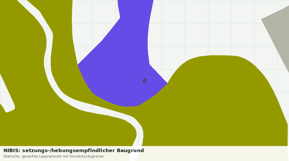 Statische Kartenansicht: NIBIS: setzungs-/hebungsempfindlicher Baugrund