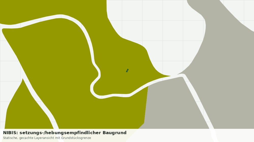 Statische Kartenansicht: NIBIS: setzungs-/hebungsempfindlicher Baugrund
