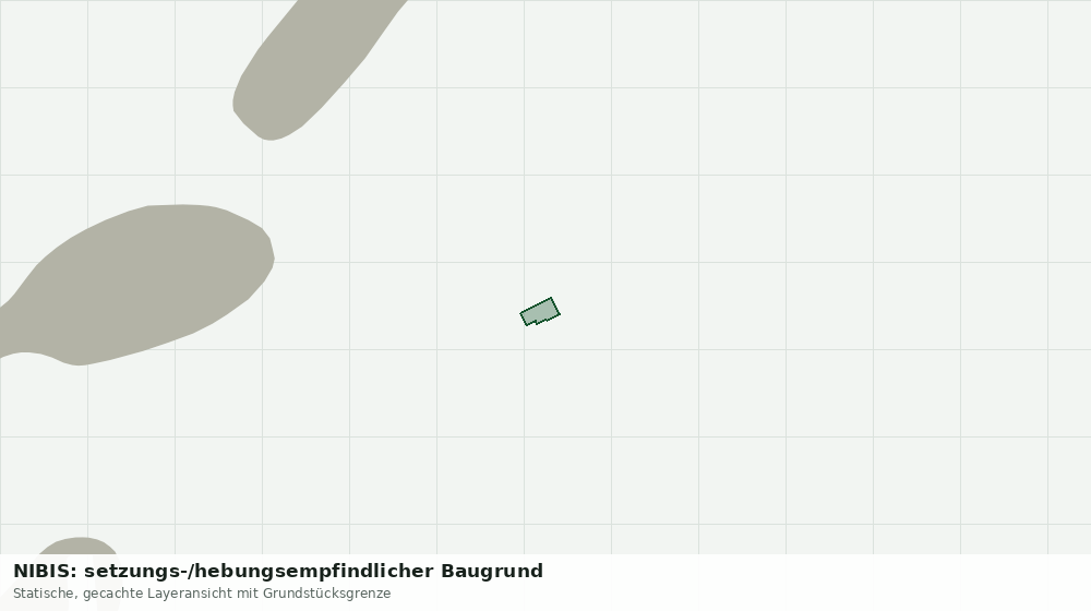 Statische Kartenansicht: NIBIS: setzungs-/hebungsempfindlicher Baugrund