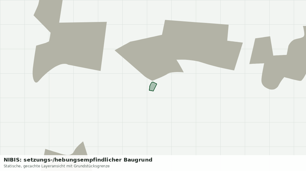 Statische Kartenansicht: NIBIS: setzungs-/hebungsempfindlicher Baugrund
