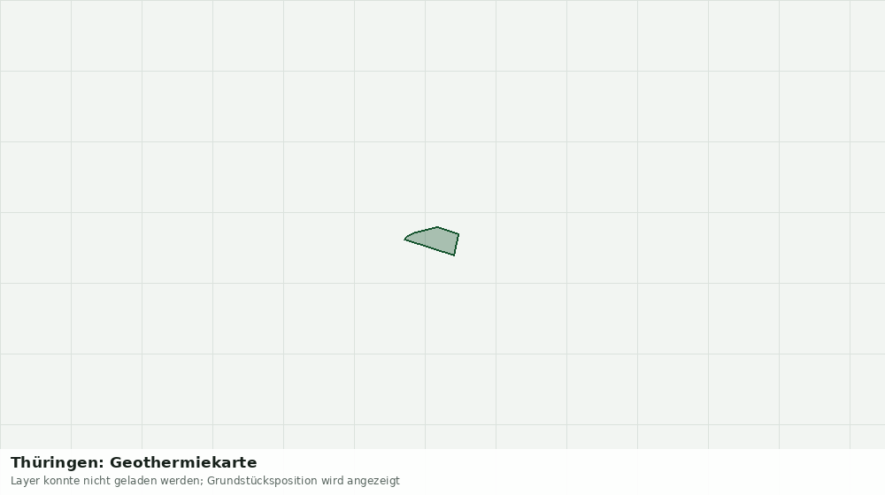 Statische Kartenansicht: Thüringen: Geothermiekarte